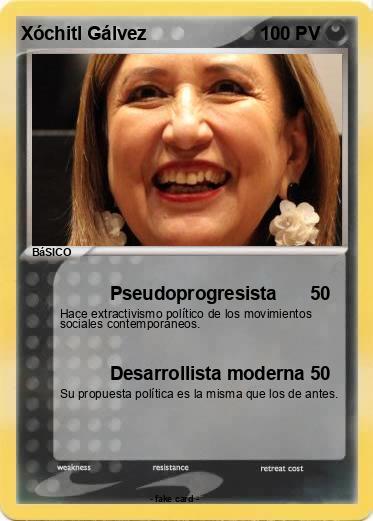 Pokemon Xóchitl Gálvez