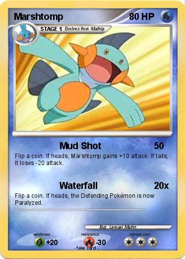 Pokemon Marshtomp