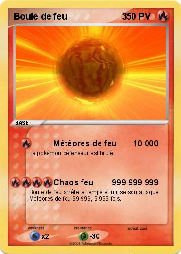 Pokemon Boule de feu                      3