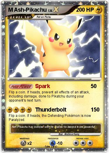 Pokemon M Ash-Pikachu