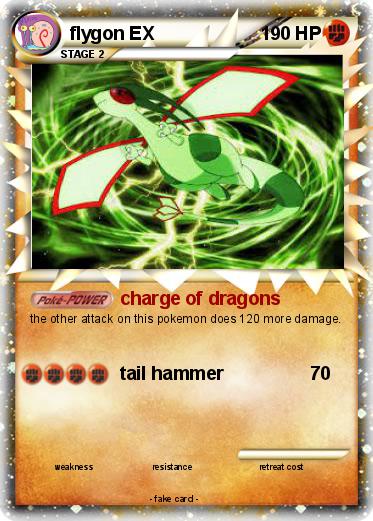 Pokemon flygon EX
