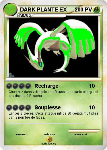 Pokemon DARK PLANTE EX