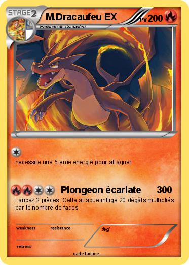 Pokemon M.Dracaufeu EX