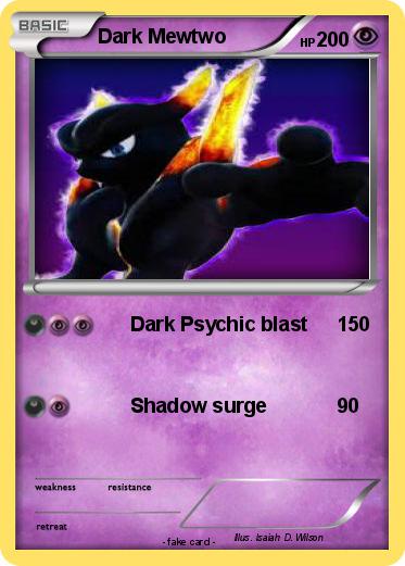 Pokemon Dark Mewtwo