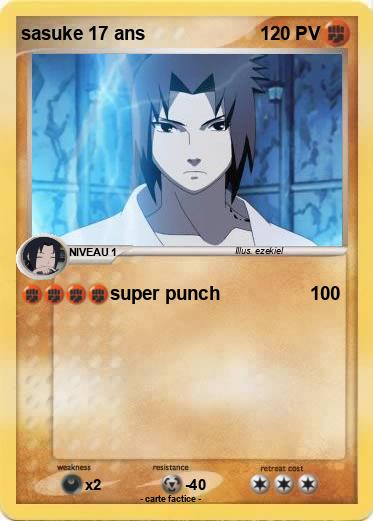 Pokemon sasuke 17 ans