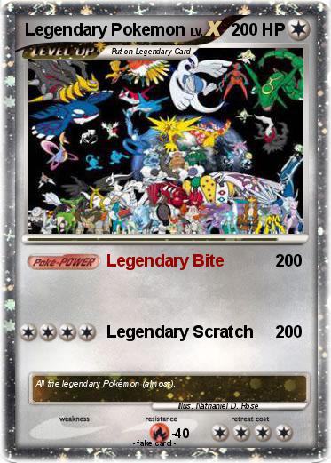 Pokemon Legendary Pokemon