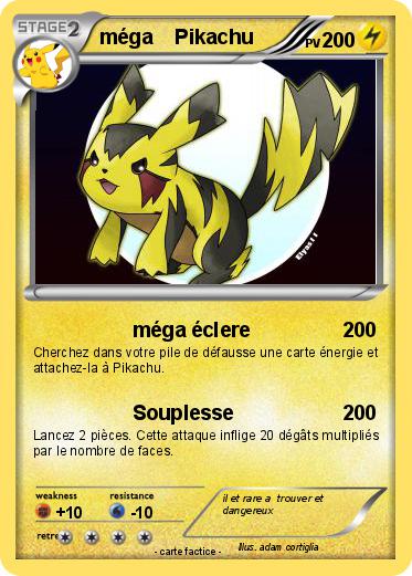 Pokemon méga    Pikachu