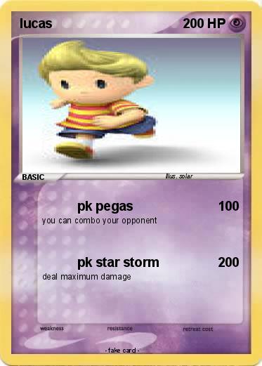 Pokemon lucas
