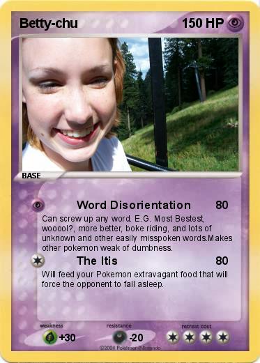 Pokemon Betty-chu