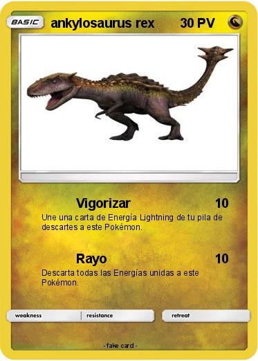 Pokemon ankylosaurus rex