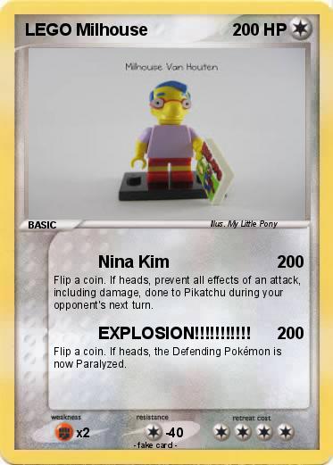 Pokemon LEGO Milhouse