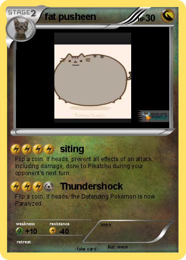 Pokemon fat pusheen