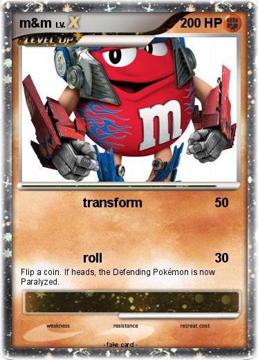 Pokemon m&m