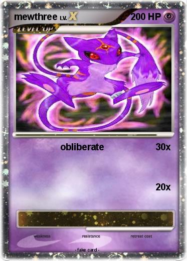Pokemon mewthree