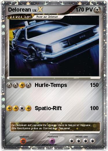 Pokemon Delorean