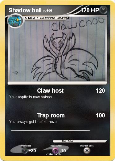 Pokemon Shadow ball