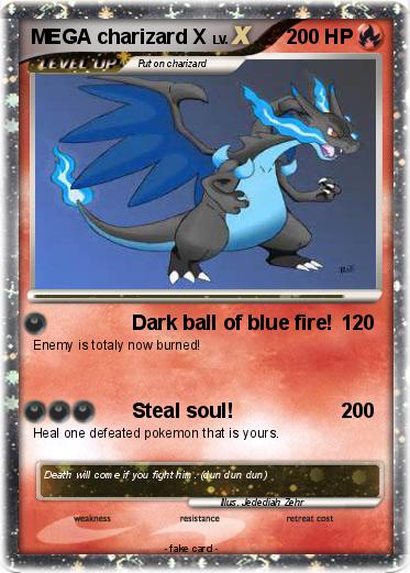 Pokemon MEGA charizard X