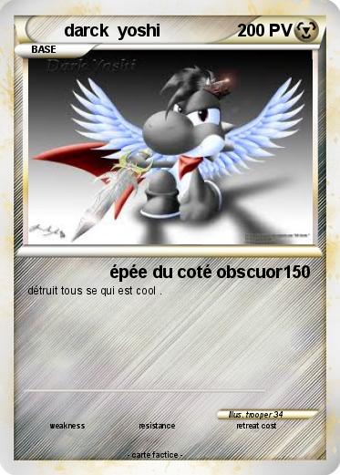 Pokemon darck  yoshi