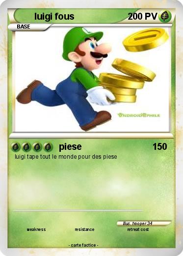 Pokemon luigi fous