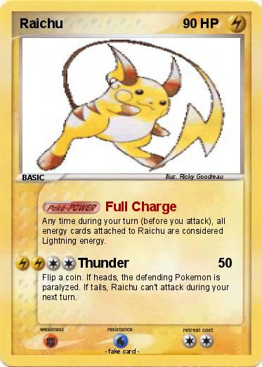Pokemon Raichu