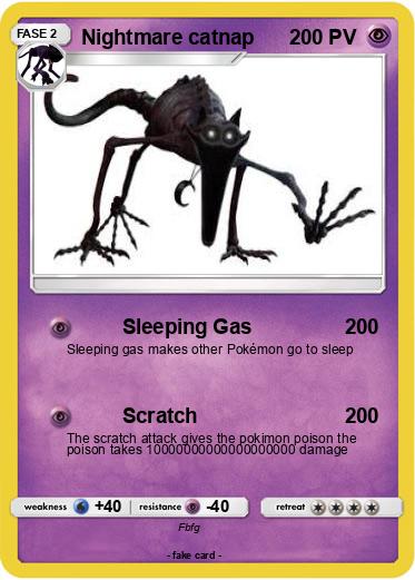 Pokemon Nightmare catnap