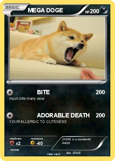 Pokemon MEGA DOGE