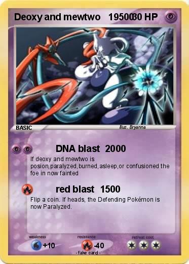 Pokemon Deoxy and mewtwo   19500