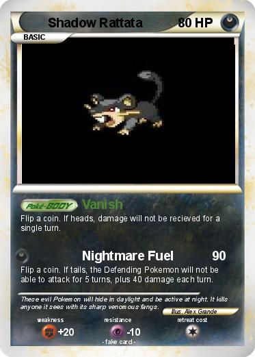 Pokemon Shadow Rattata