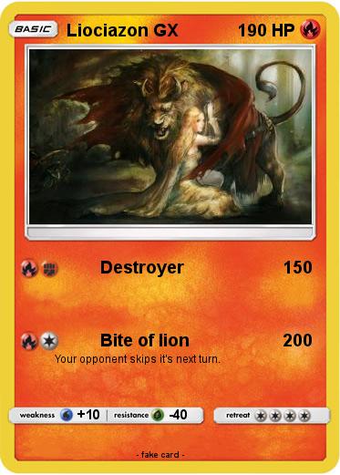 Pokemon Liociazon GX