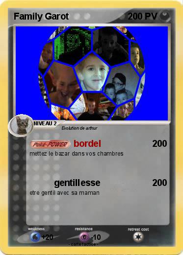 Pokemon Family Garot