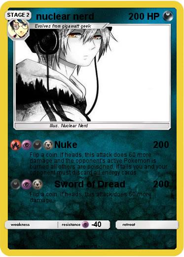 Pokemon nuclear nerd