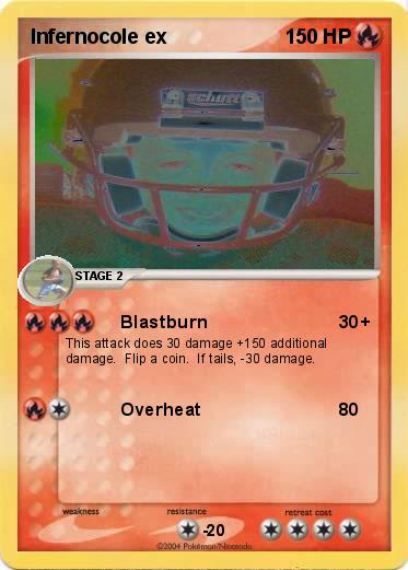 Pokemon Infernocole ex