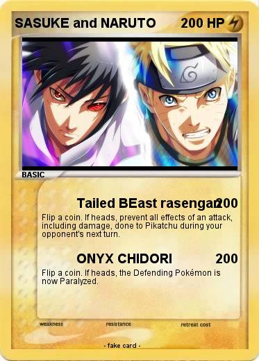 Pokemon SASUKE and NARUTO