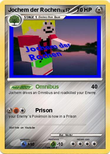 Pokemon Jochem der Rochen