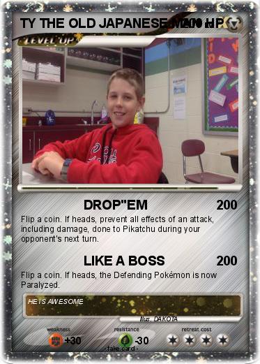 Pokemon TY THE OLD JAPANESE MAN