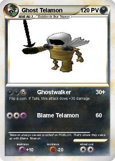 Pokemon Ghost Telamon