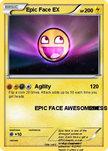 Pokemon Epic Face EX