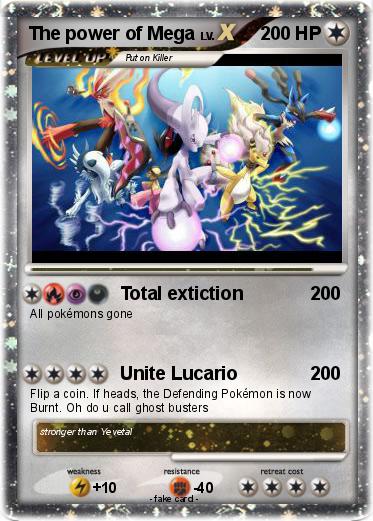 Pokemon The power of Mega