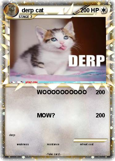 Pokemon derp cat