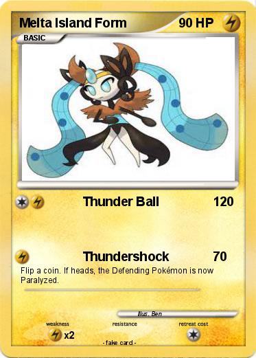 Pokemon Melta Island Form