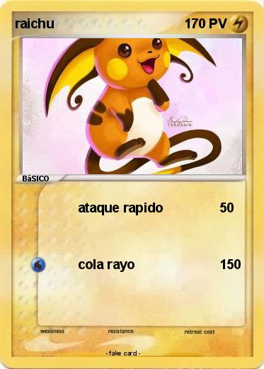 Pokemon raichu