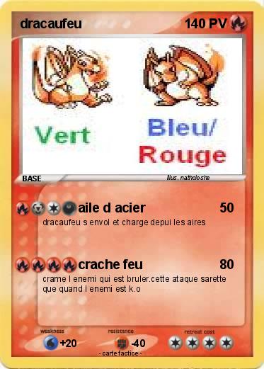 Pokemon dracaufeu