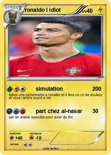 Pokemon ronaldo l idiot