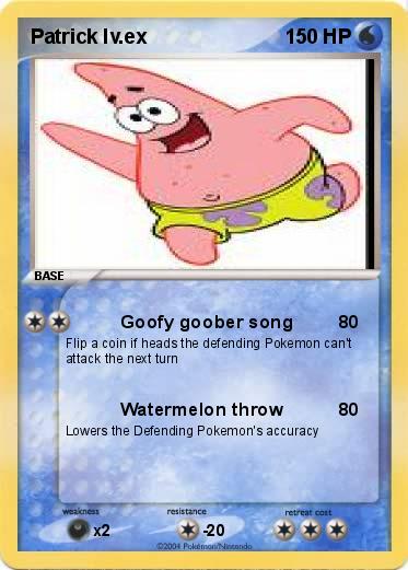 Pokemon Patrick lv.ex