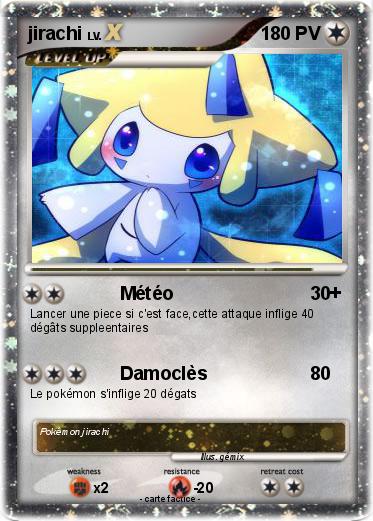 Pokemon jirachi