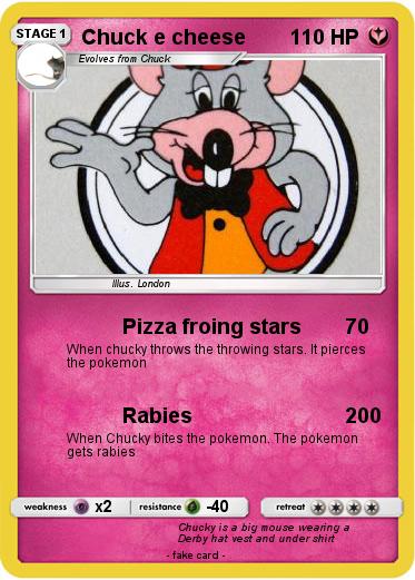Pokemon Chuck e cheese