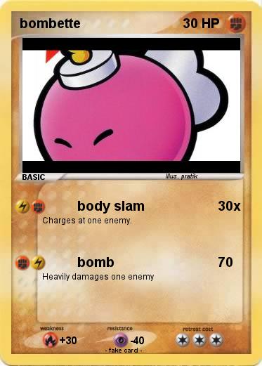 Pokemon bombette
