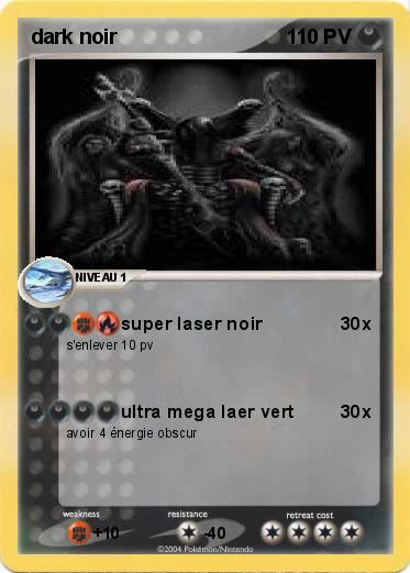 Pokemon dark noir