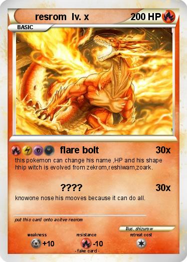 Pokemon resrom  lv. x