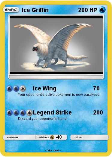Pokemon Ice Griffin